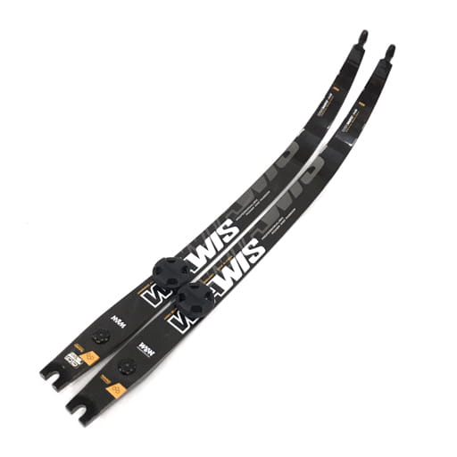 WIAWIS WIN&WIN LXDNW660026 リム 25H 66-34 / 23H 64-36 全長約60.5㎝ 保存袋付 アーチェリー用品 計2点