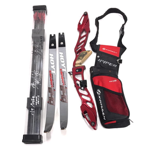 HOYT EPIK ハンドル 他 GRAND PRIX CARBON840 リム EASTON アロー 等 アーチェリー用品 まとめ