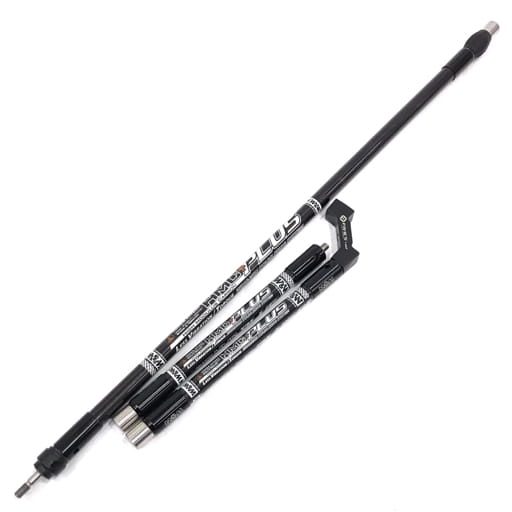 W&W HMC+PLUS スタビライザー サイドロッド 3点セット ブラック カーボン アーチェリー用品